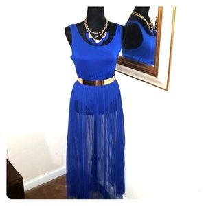 Bodysuit Sheer Dress NWOT